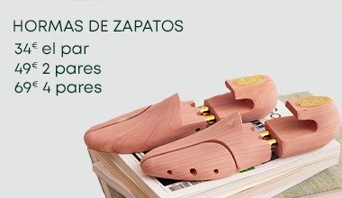 Hormas de cedro para zapatos hombre