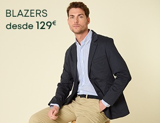 Blazer de lino para hombre