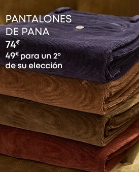 Pantalones de pana para hombre en varios colores