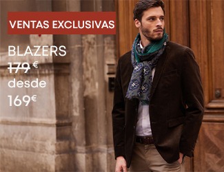 Blazer de lino para hombre