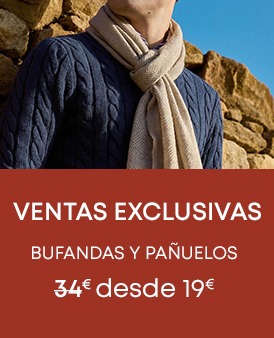 Bufandas y chèches hombre – Venta Privada desde 19€