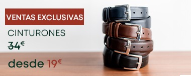 Cinturones de piel hombre negros y marrones – Venta Privada desde 19€