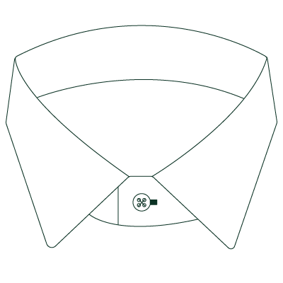 Camisa cuello francés