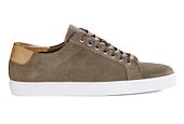 Zapatillas de piel para hombre – Ante caqui - INGLEWOOD