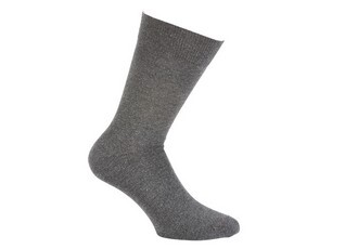 Calcetines finos de algodón para hombre Antracita