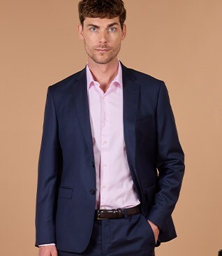 Chaqueta de traje hombre Azul petróleo - LAZARE