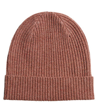 Gorro hombre óxido jaspeado de lambswool - BENNETH