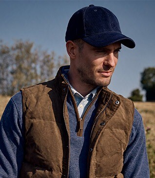 Gorra en Terciopelo color Navy - BRADWELL II
