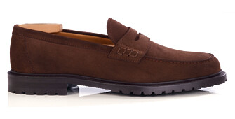 Mocasín hombre ante chocolate - DOWARD GOMME