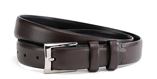 Cinturón de traje de hombre Castaño - RAMSGATE SILVER