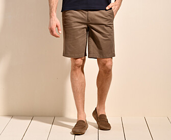 Bermuda chino para hombre Topo oscuro II - BARRY