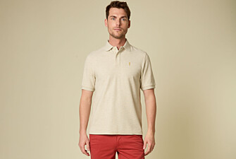 Polo para hombre Beis moteado - GARETH
