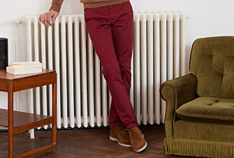 Pantalón chino para hombre Rojo Oscuro - NIGEL II