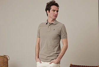 Polo de hombre Topo claro - ANDY II