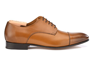 Zapatos Derby para hombre Dorado patinado con suela de cuero - DURRINGTON