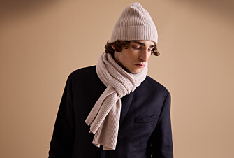 Gorro de lana para hombre Beige Claro - BENNETH