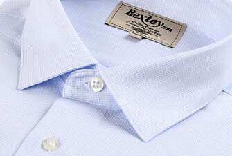 Camisa de popelina tejida blanca - FIACRE