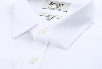 Camisa Oxford de algodón blanca - EVRARD