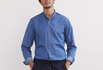 Camisa vaquera denim Indigo - Cuello oficial - JOSEPH