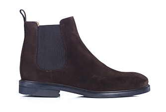 Botines Chelsea para hombre Terciopelo Pardo - FANGLER GOMME CITY