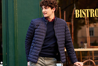 Chaqueta acolchada ligera de invierno para hombre Navy - SVEN III