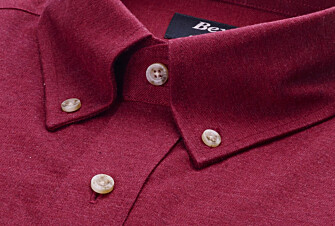 Camisa de hombre en Franela - Burdeos Rojo - ANDER
