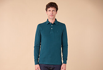 Polo de hombre manga largaVerde oscuro - ALEC II ML