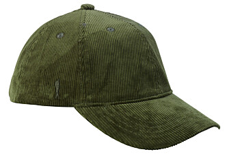 Gorra hombre en terciopelo de algodón verde bosque - BRADWELL II