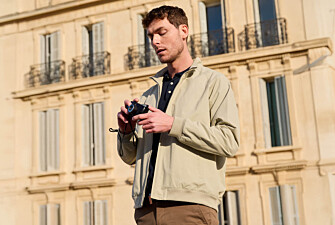 Chaqueta impermeable para hombre Greige - ORELIEN