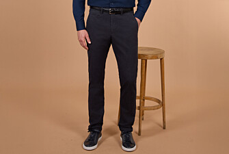 Pantalón chino hombre a espiga antracita - KENYON