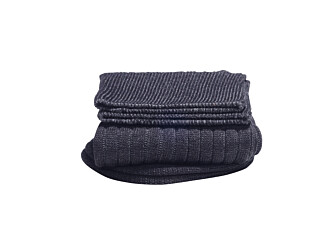 Calcetines en canale Hilo de Escocia para hombre Negro y Gris