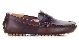 Mocasín Hombre Cuero Marrón - FERGUSON
