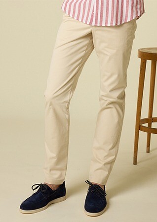 Pantalón chino hombre Crudo - KYRK