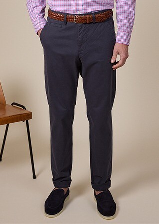 Pantalón chino hombre Azul marino oscuro - JERRY II