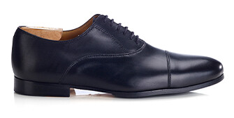Zapato Oxford Negros - Suela de piel - LENNOX PATIN
