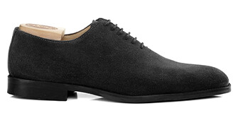 Zapato Oxford para hombre Suela de goma ante Negro - PETER GOMME VILLE