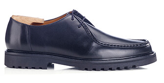 Zapatos derby Negros para hombre con suela de goma - COLNEY II GOMME