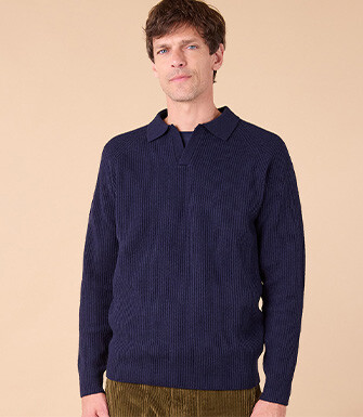 Jersey de hombre – Azul marino - BRENNEN