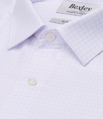 Camisa hombre a cuadros parma y blancos - DORIMOND CLASSIC
