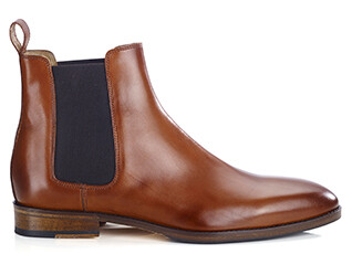 Bota de hombre – Coñac patinado - STANHIGH PATIN