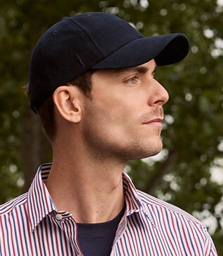 Gorra hombre en ante de cabra navy - BRADWELL II
