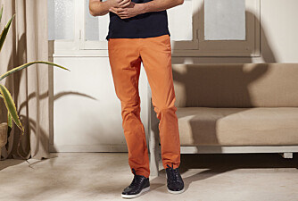 Pantalón chino hombre Naranjo esmerilado - KYRK