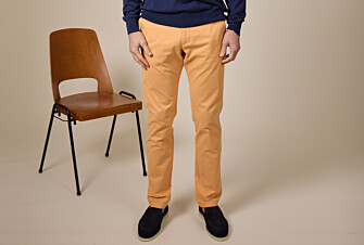 Pantalón chino hombre Naranja pálido - KYRK