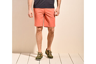 Bermuda chino para hombre Naranja sanguina - BARRY
