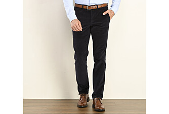 Pantalón chino de pana Navy para hombre - NORMAN