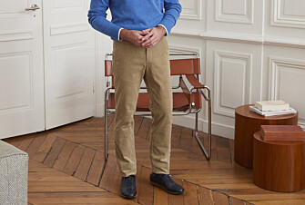Pantalón chino de pana Aceituna Claro para hombre - NORMAN