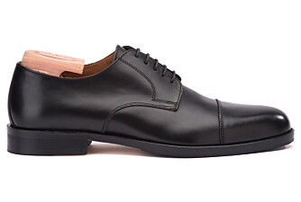 Zapatos derby negros para hombre con suela de cuero - MAYFAIR CLASSIC PATIN
