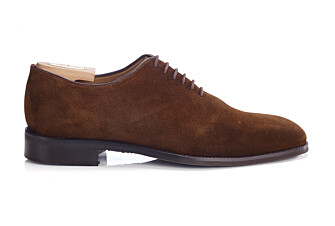 Zapato Oxford para hombre - Ante color Habana - PETER PATIN