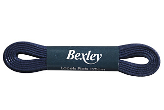 1 pare de cordones Azul marino para zapatillas de piel