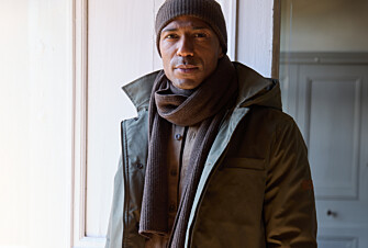 Bufanda Lambswool Chocolate oscuro
